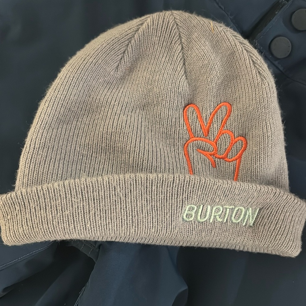Little Girls Peace Burton Winter Hat